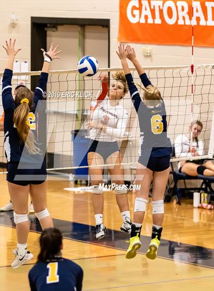 Thumbnail 3 in Land O' Lakes vs. Bradenton Christian (Bishop McLaughlin Tournament) photogallery.