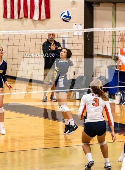 Thumbnail 3 in Land O' Lakes vs. Bradenton Christian (Bishop McLaughlin Tournament) photogallery.