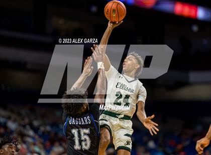 Thumbnail 1 in Ellison [C. E.] vs Mansfield Summit (UIL 5A Basketball Semifinal)  photogallery.