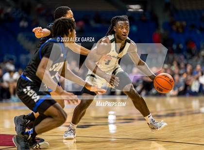 Thumbnail 3 in Ellison [C. E.] vs Mansfield Summit (UIL 5A Basketball Semifinal)  photogallery.