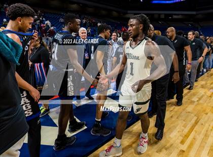 Thumbnail 2 in Ellison [C. E.] vs Mansfield Summit (UIL 5A Basketball Semifinal)  photogallery.