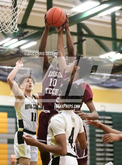 Thumbnail 2 in Edison Tech @ Rush-Henrietta (Section 5 Class AA Quarterfinal) photogallery.