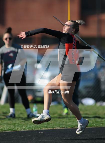 Thumbnail 2 in Danville @ Milton (Girls Javelin) photogallery.
