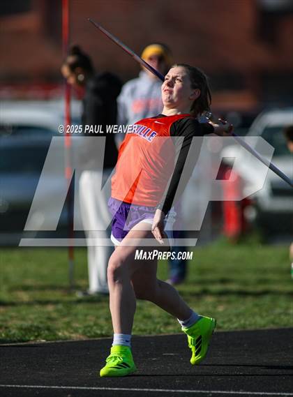 Thumbnail 2 in Danville @ Milton (Girls Javelin) photogallery.