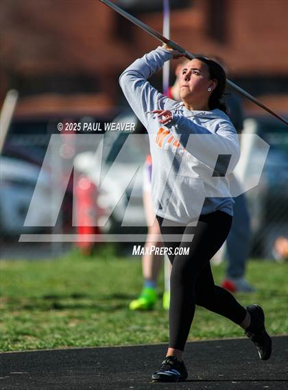 Thumbnail 3 in Danville @ Milton (Girls Javelin) photogallery.