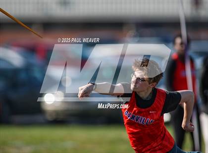 Thumbnail 2 in Danville @ Milton (Girls Javelin) photogallery.