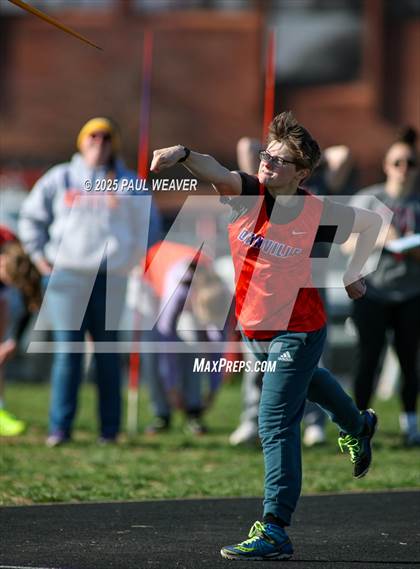 Thumbnail 1 in Danville @ Milton (Girls Javelin) photogallery.