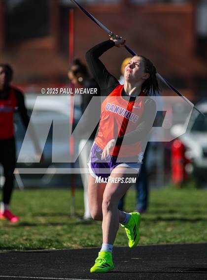 Thumbnail 3 in Danville @ Milton (Girls Javelin) photogallery.