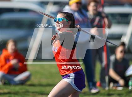 Thumbnail 1 in Danville @ Milton (Girls Javelin) photogallery.