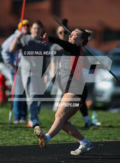 Thumbnail 3 in Danville @ Milton (Girls Javelin) photogallery.