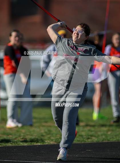 Thumbnail 1 in Danville @ Milton (Girls Javelin) photogallery.