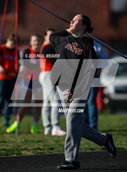 Thumbnail 3 in Danville @ Milton (Girls Javelin) photogallery.