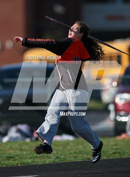 Thumbnail 1 in Danville @ Milton (Girls Javelin) photogallery.