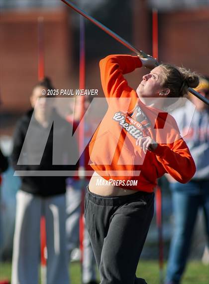 Thumbnail 2 in Danville @ Milton (Girls Javelin) photogallery.