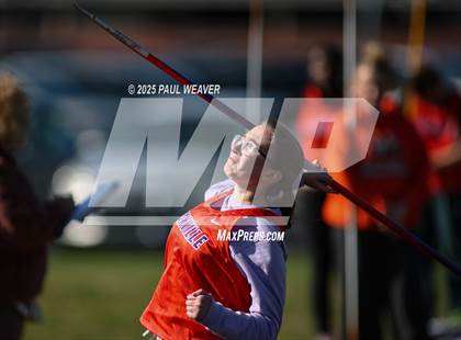 Thumbnail 2 in Danville @ Milton (Girls Javelin) photogallery.