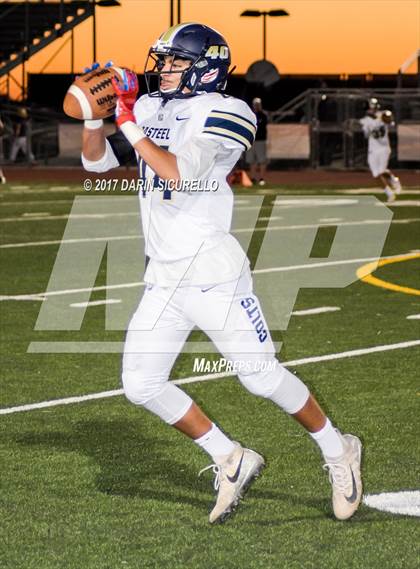 Thumbnail 3 in Pusch Ridge Christian Academy vs. Casteel (AIA 3A Final) photogallery.