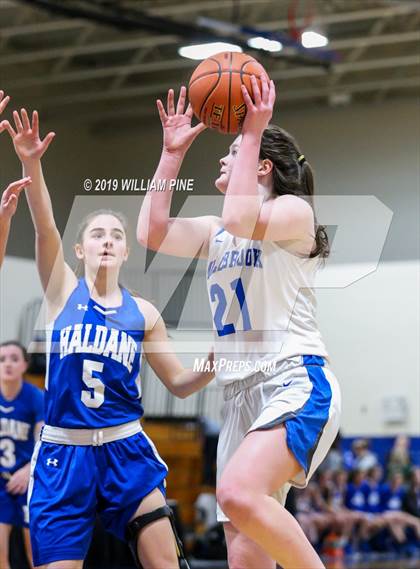 Thumbnail 1 in Haldane vs. Millbrook (NYSPHSAA Class C Regional Semifinal) photogallery.