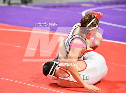 Thumbnail 3 in UIL State Championships - 6A 126lb Final photogallery.