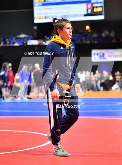 Thumbnail 3 in UIL State Championships - 6A 126lb Final photogallery.
