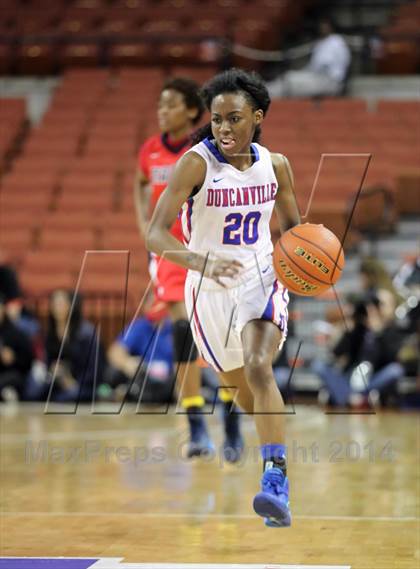 Thumbnail 3 in Duncanville vs. Manvel (UIL 5A Final) photogallery.