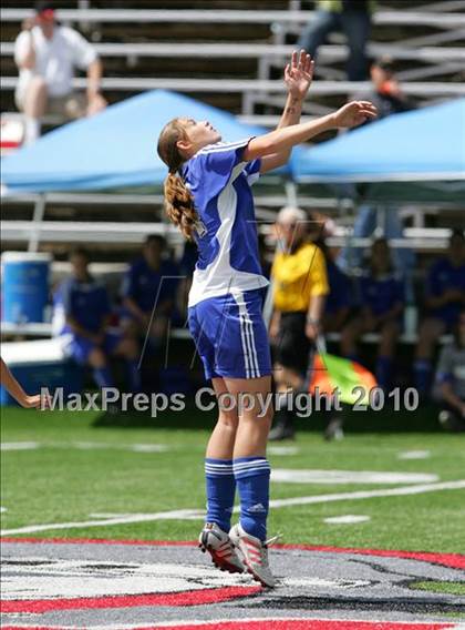 Thumbnail 3 in Forest Lake Christian vs. Le Grand (CIF SJS D6 Final) photogallery.