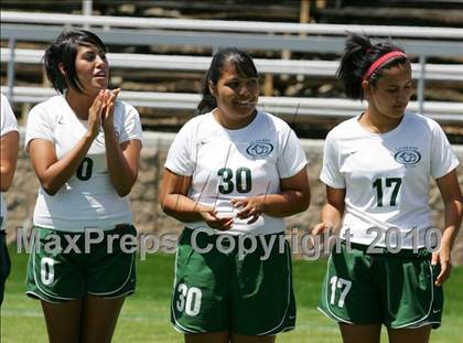 Thumbnail 1 in Forest Lake Christian vs. Le Grand (CIF SJS D6 Final) photogallery.