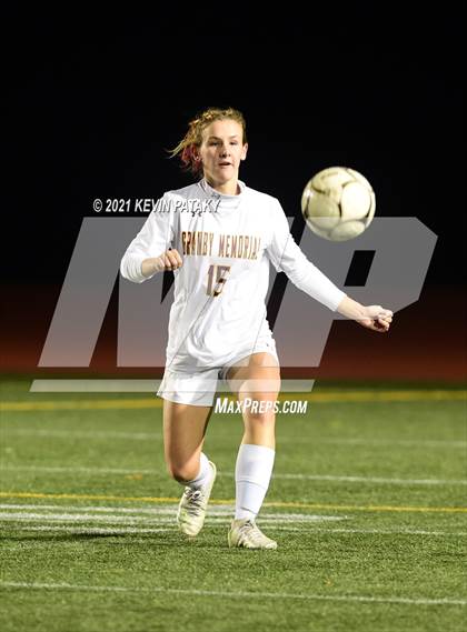 Thumbnail 2 in Granby Memorial vs. Mercy (CIAC Class M Semifinal) photogallery.