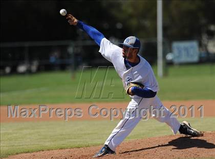 Thumbnail 2 in Montclair Prep @ Lompoc (CIF SS Playoffs) photogallery.