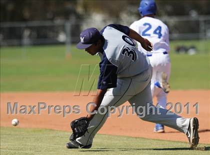 Thumbnail 2 in Montclair Prep @ Lompoc (CIF SS Playoffs) photogallery.