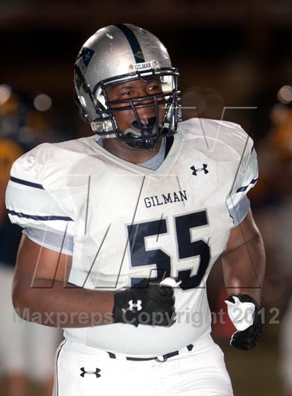 Thumbnail 2 in Gilman vs. Moeller (Crosstown Showdown) photogallery.