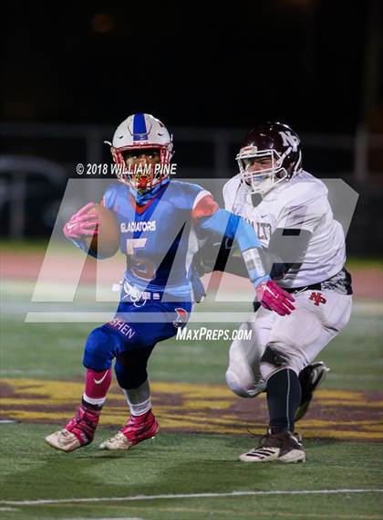 Thumbnail 1 in New Paltz vs. Goshen Central (Section 9 Class A Semifinal) photogallery.