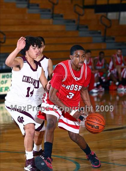 Thumbnail 3 in Cinco Ranch vs. Crosby (McDonalds Texas Invitational) photogallery.