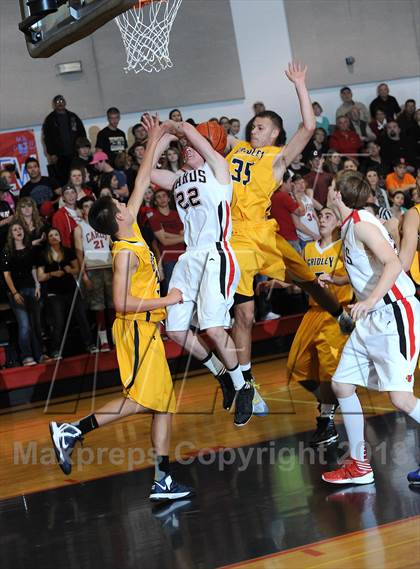 Thumbnail 1 in Gridley vs Corning (CIF NS D4 Semifinal) photogallery.