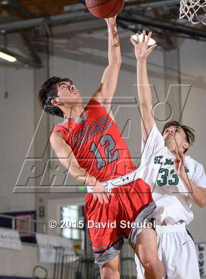 Thumbnail 3 in Foothill vs. St. Mary's (St. Hope Elite Classic) photogallery.