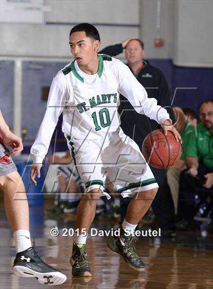 Thumbnail 2 in Foothill vs. St. Mary's (St. Hope Elite Classic) photogallery.