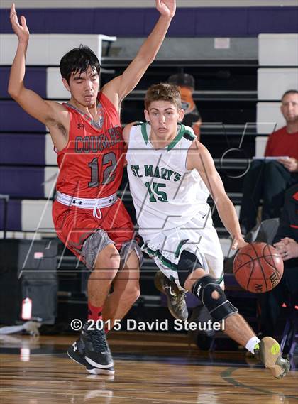 Thumbnail 3 in Foothill vs. St. Mary's (St. Hope Elite Classic) photogallery.