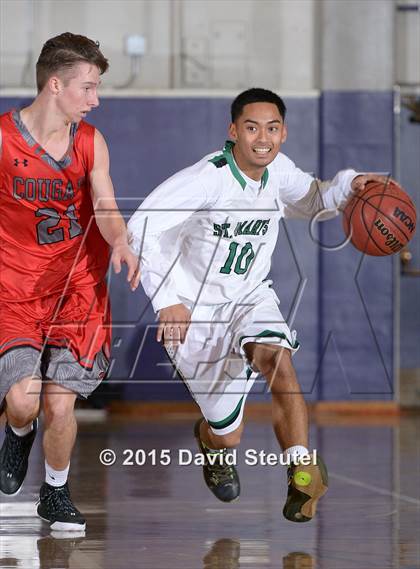Thumbnail 2 in Foothill vs. St. Mary's (St. Hope Elite Classic) photogallery.