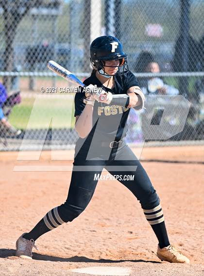 Thumbnail 3 in Foster vs Waller (NFCA Texas High School Leadoff Classic Tournament) photogallery.