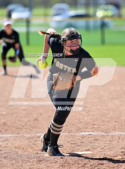 Thumbnail 3 in Foster vs Waller (NFCA Texas High School Leadoff Classic Tournament) photogallery.