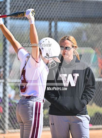 Thumbnail 1 in Foster vs Waller (NFCA Texas High School Leadoff Classic Tournament) photogallery.