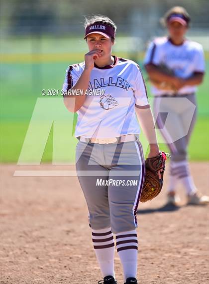 Thumbnail 2 in Foster vs Waller (NFCA Texas High School Leadoff Classic Tournament) photogallery.