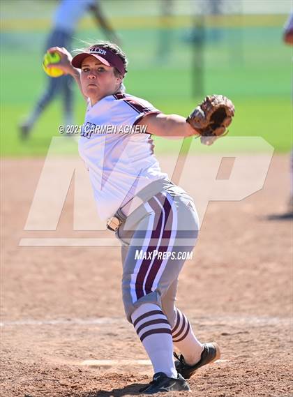 Thumbnail 2 in Foster vs Waller (NFCA Texas High School Leadoff Classic Tournament) photogallery.