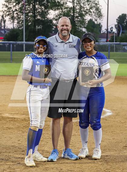 Thumbnail 2 in Frontier @ Madera-2023 CIF CS Softball Championships-Division 2 photogallery.