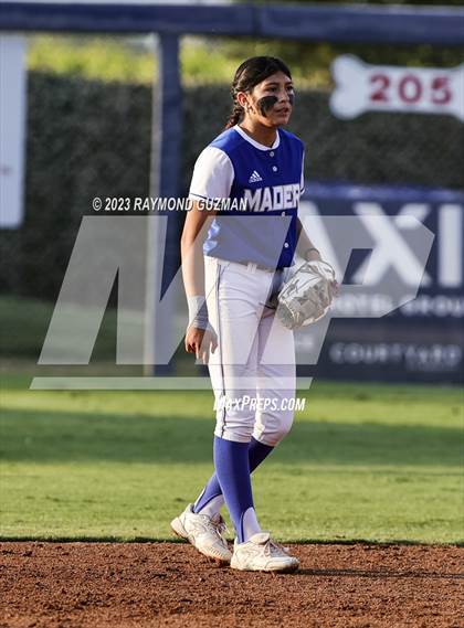Thumbnail 2 in Frontier @ Madera-2023 CIF CS Softball Championships-Division 2 photogallery.