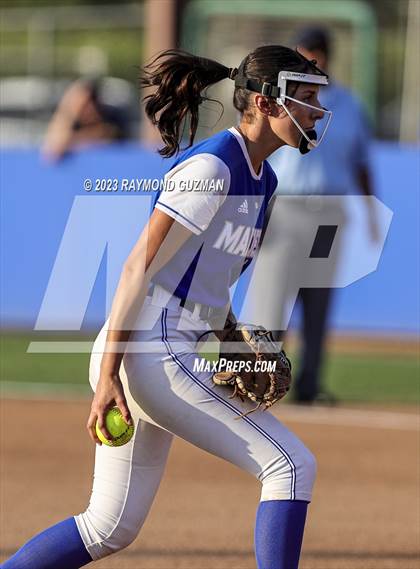 Thumbnail 3 in Frontier @ Madera-2023 CIF CS Softball Championships-Division 2 photogallery.