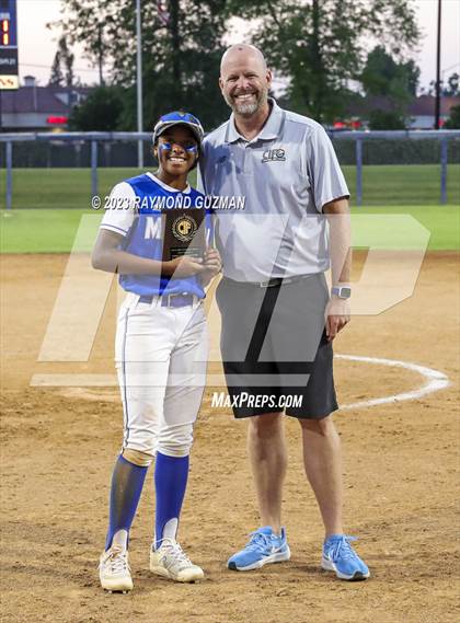 Thumbnail 1 in Frontier @ Madera-2023 CIF CS Softball Championships-Division 2 photogallery.