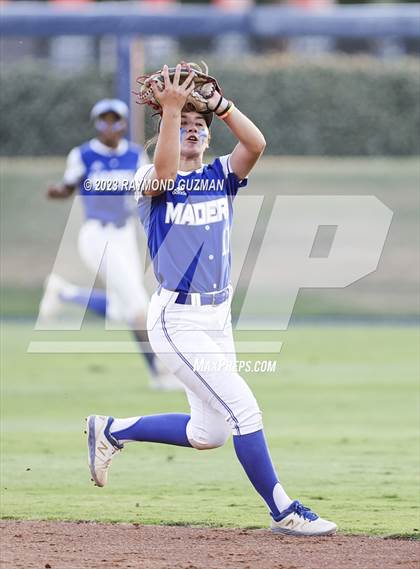 Thumbnail 3 in Frontier @ Madera-2023 CIF CS Softball Championships-Division 2 photogallery.