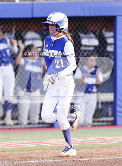 Thumbnail 1 in Frontier @ Madera-2023 CIF CS Softball Championships-Division 2 photogallery.