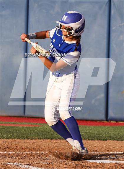 Thumbnail 3 in Frontier @ Madera-2023 CIF CS Softball Championships-Division 2 photogallery.