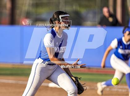 Thumbnail 2 in Frontier @ Madera-2023 CIF CS Softball Championships-Division 2 photogallery.
